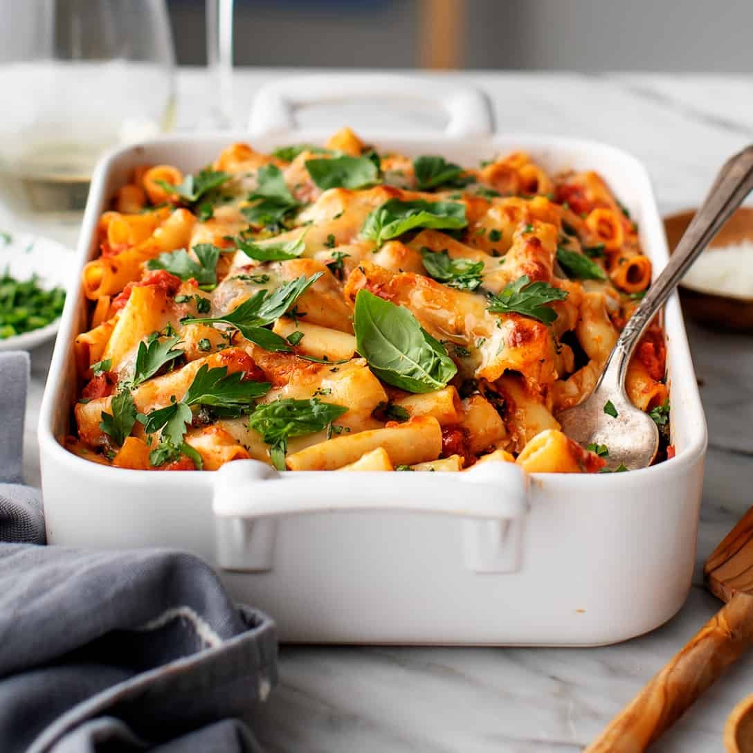 Easy Baked Ziti Recipe Comforting And Simple The Dinner Ideas