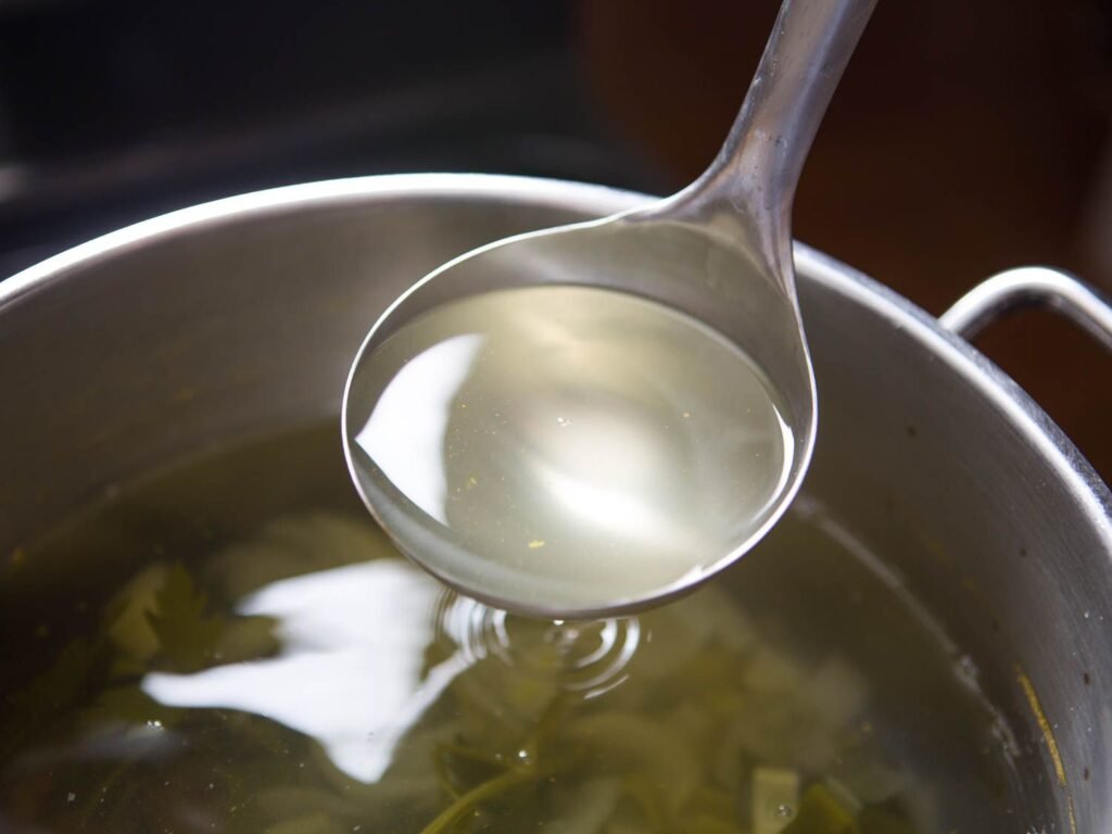 broth without vegetables