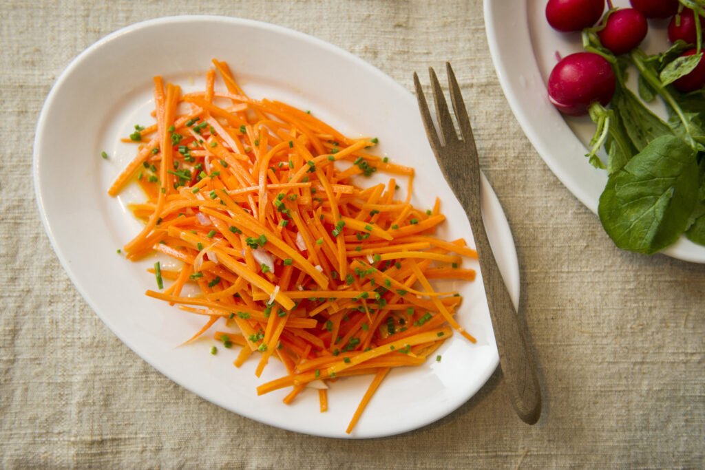 Julienne Cut Vegetables