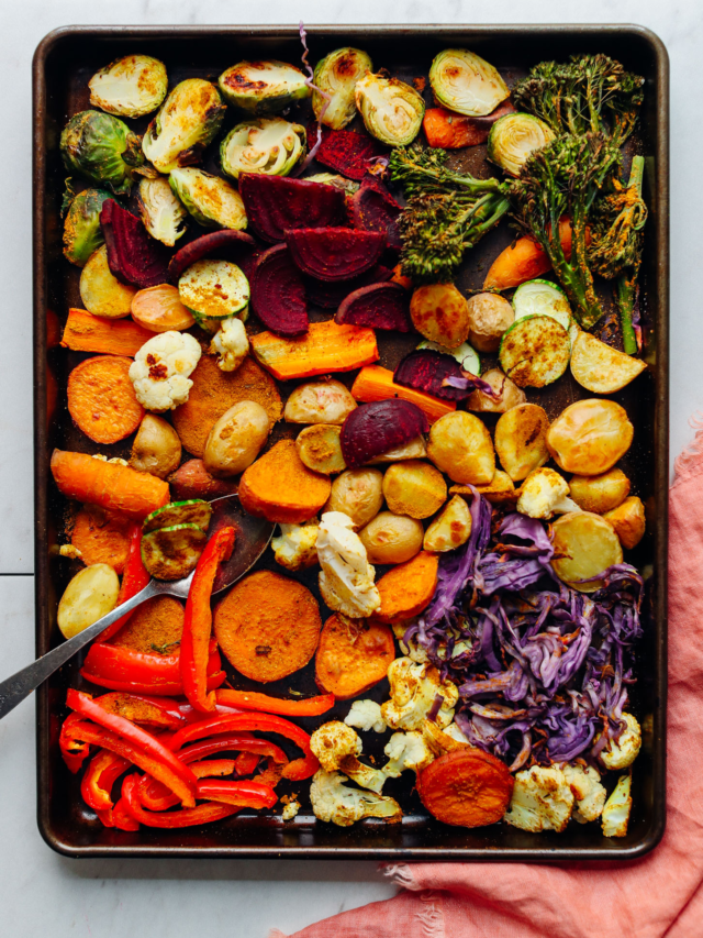 How to roast vegetables without oil