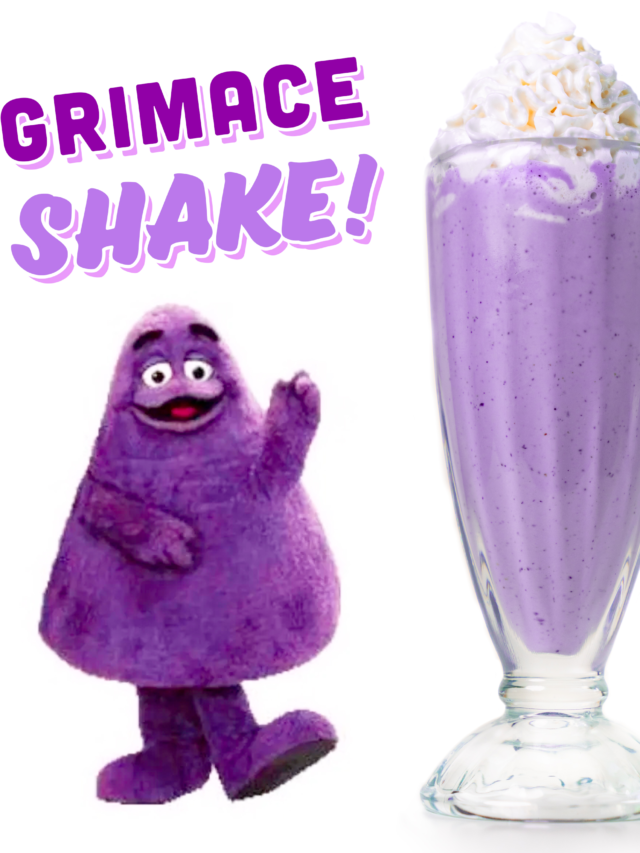 What is the recipe for the grimace shake