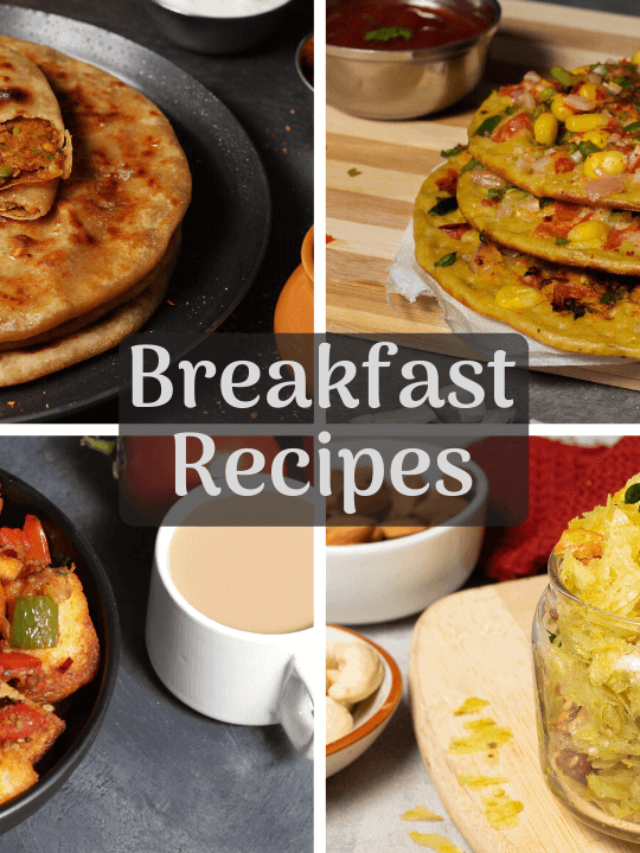 8 Indian Breakfast Recipes In Just 15 Minutes