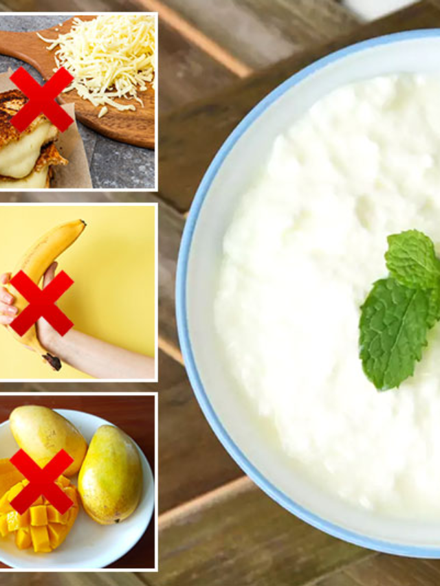 7 vegetables that you should never eat with curd