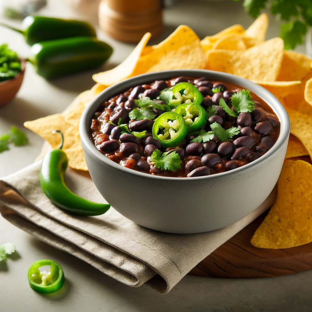 Spicy Black Bean Dip